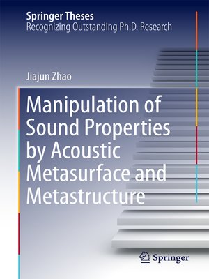 cover image of Manipulation of Sound Properties by Acoustic Metasurface and Metastructure